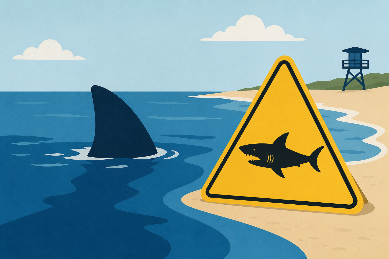 Swimmer bitten by shark at Jones Beach on Long Island