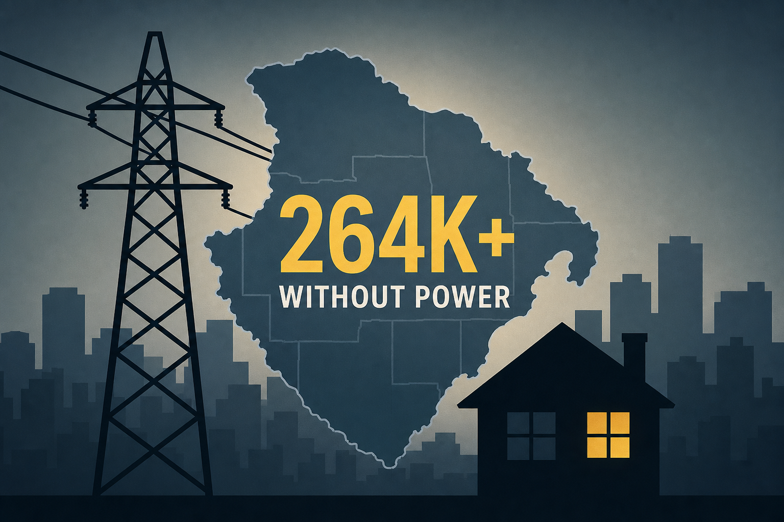 Tracking DTE power outages in Metro Detroit: More than 264K without power