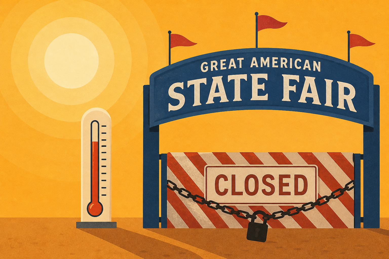 Great American State Fair Shuts Down Amid Heat