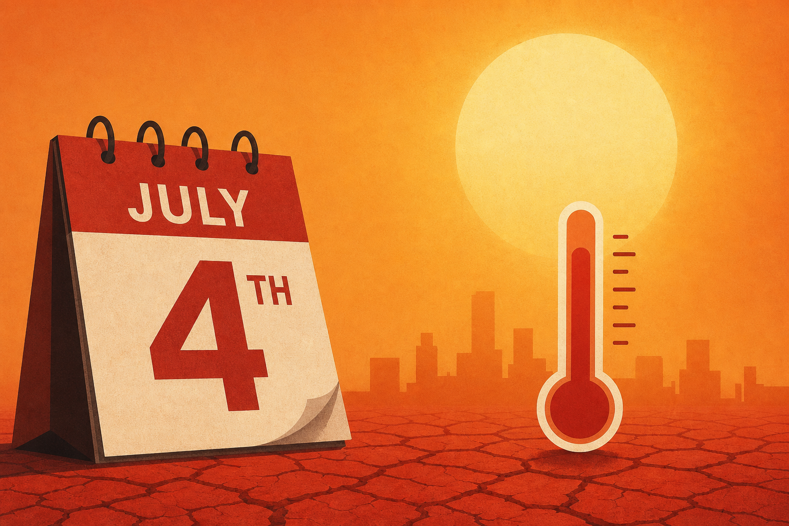 The growing dangers of record heat waves like the one engulfing July 4th celebrations