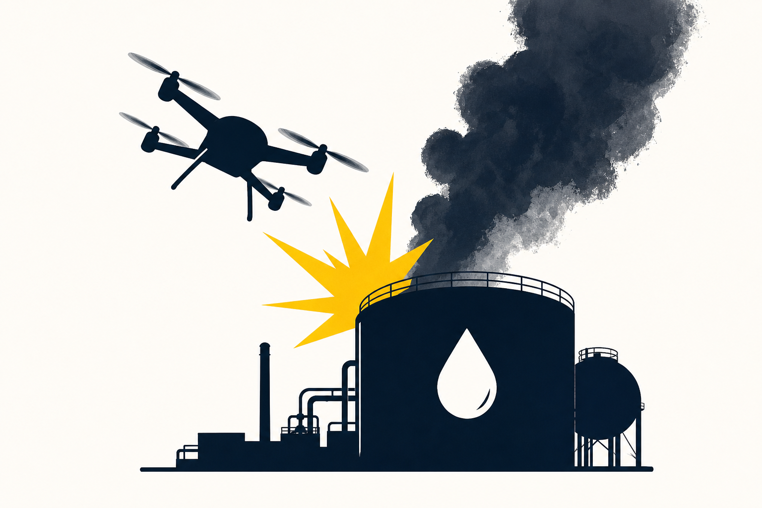 St. Petersburg oil terminal reportedly struck by Ukrainian drones