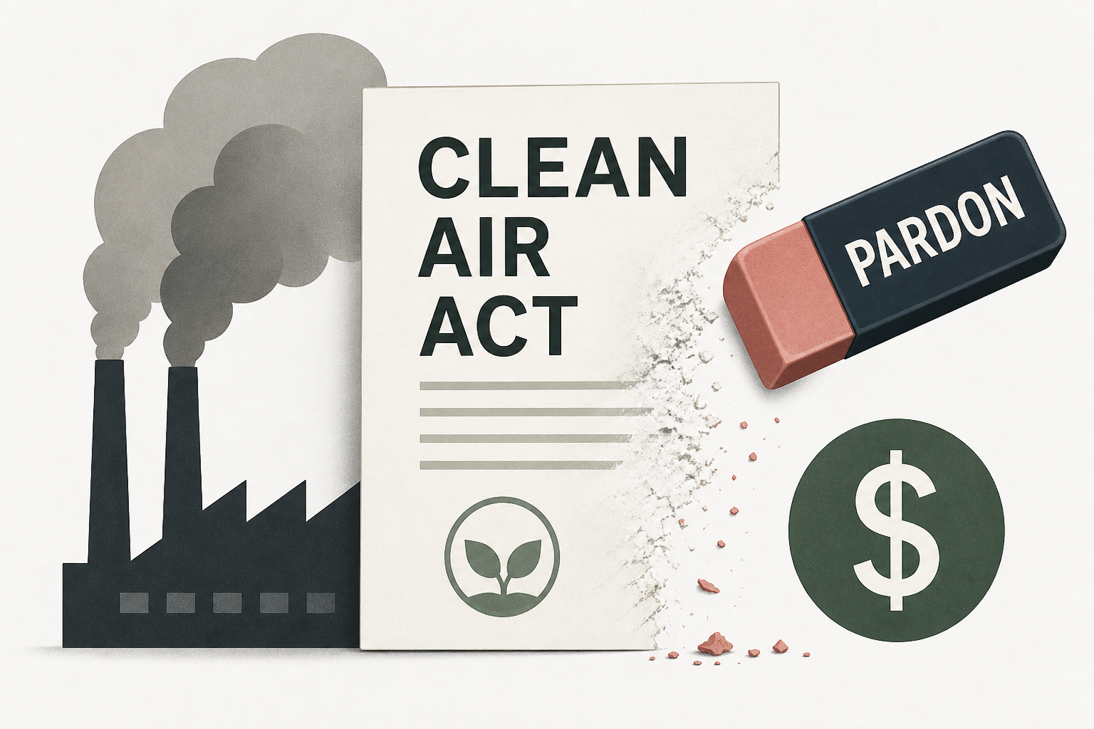 Trump Pardons Violators of the Clean Air Act and a Major Donor