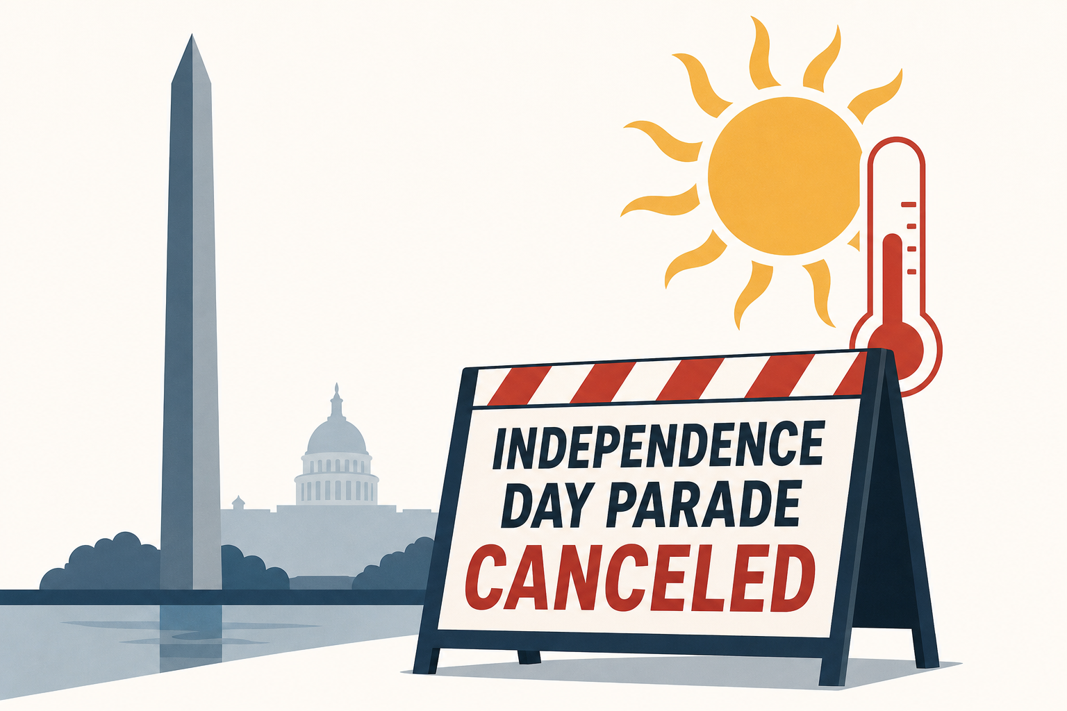 Washington DC's Independence Day Parade canceled due to extreme heat