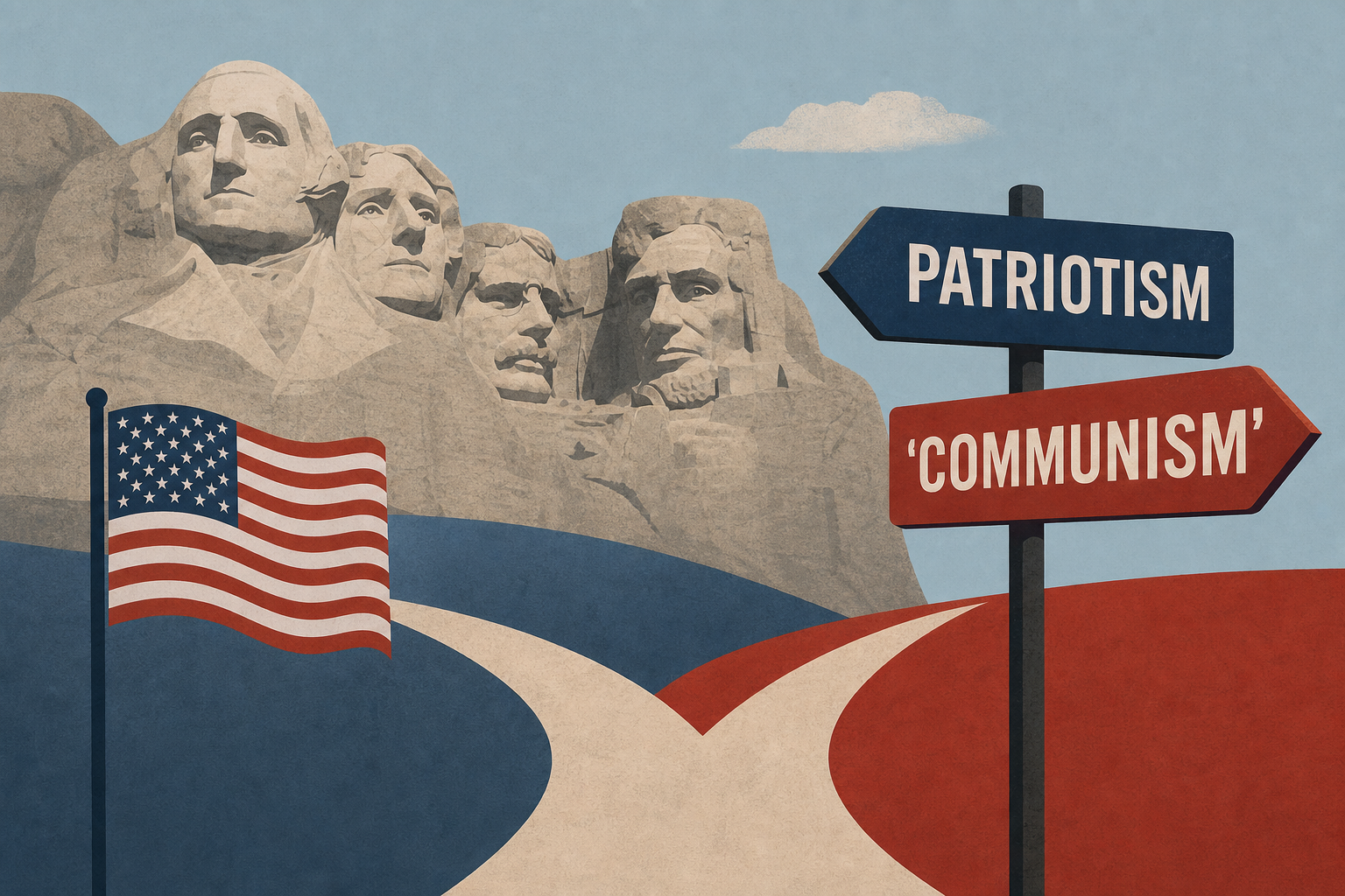 At Mount Rushmore, Trump Veers From Patriotism to ‘Communism’