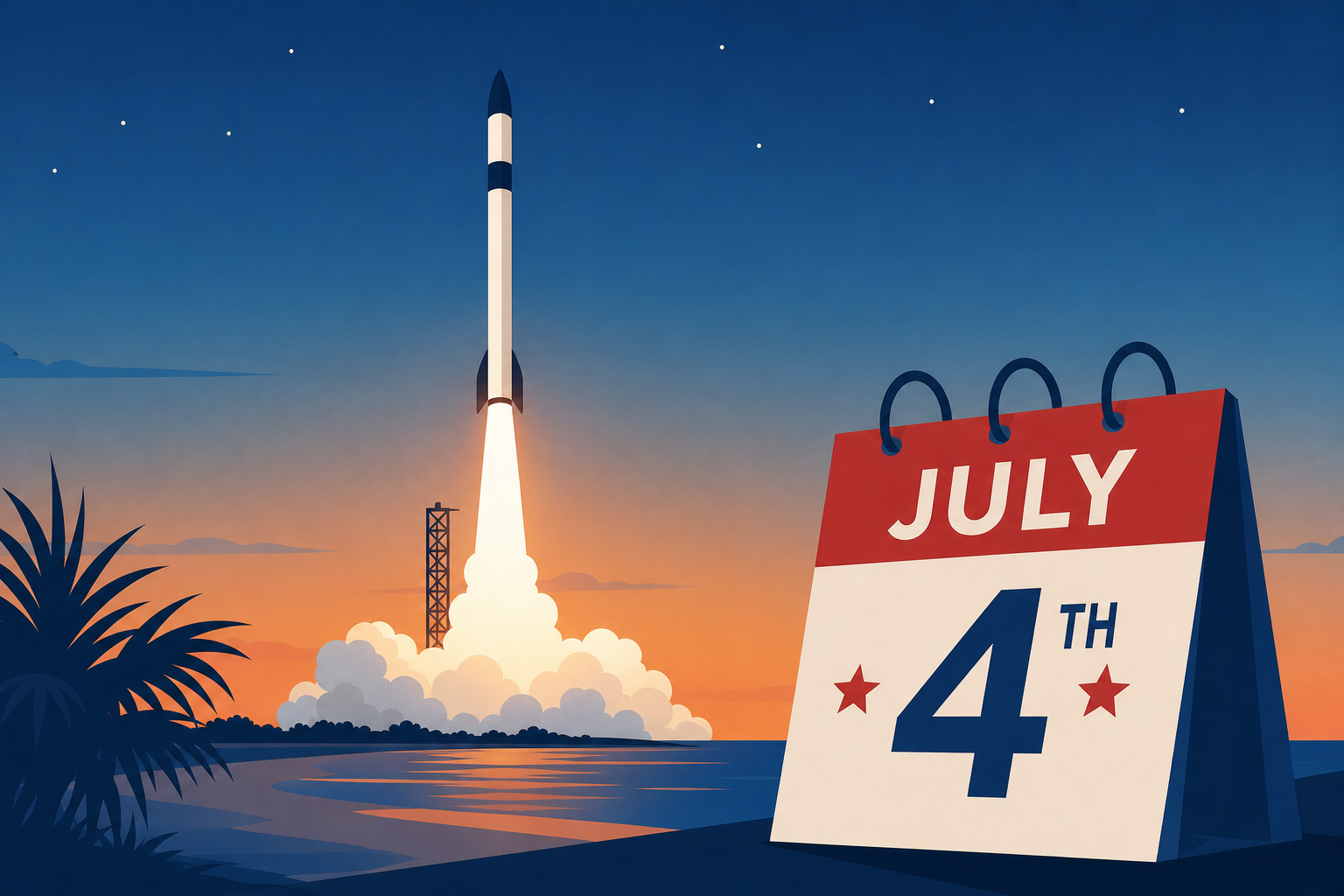 Florida SpaceX rocket launch this July 4th weekend. Where to watch