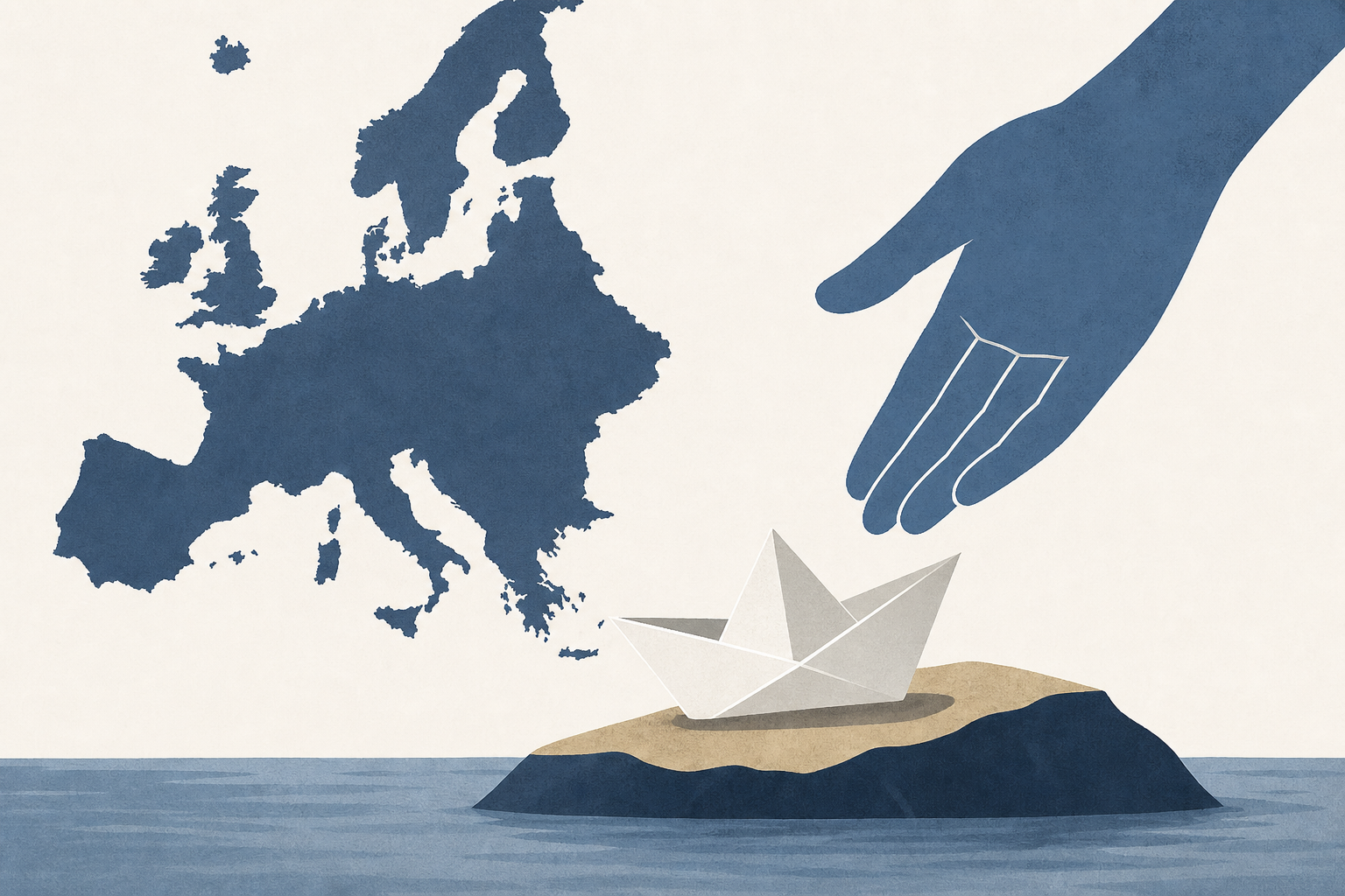 Pope urges Europe to do more for migrants while visiting gateway island