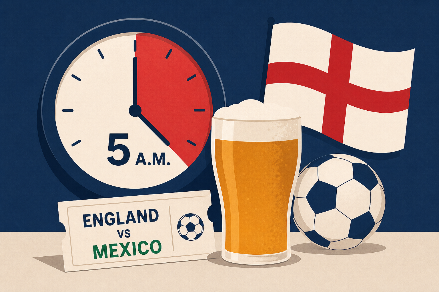 England fans can drink till 5 a.m. for Mexico World Cup game after government intervenes