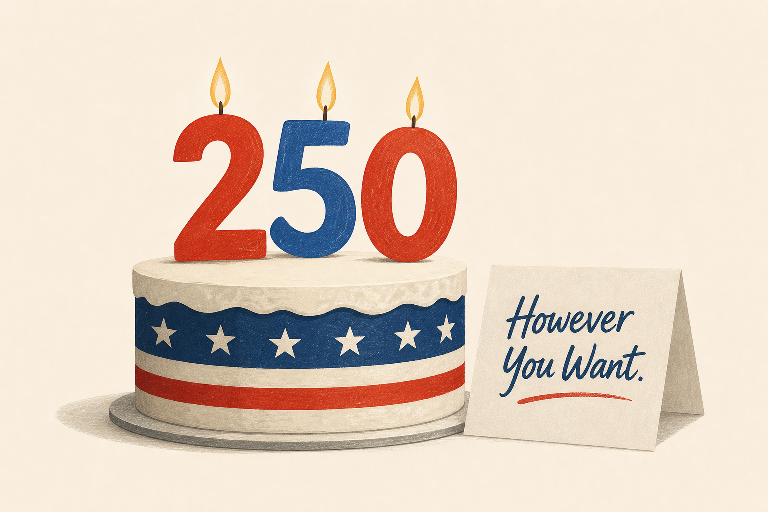 How Do You Celebrate America’s 250-Year Experiment? However You Want.