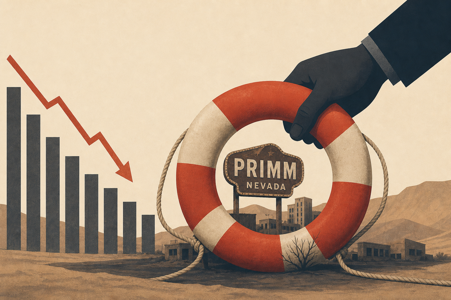 A family steps in to save the dying casino town of Primm, Nevada