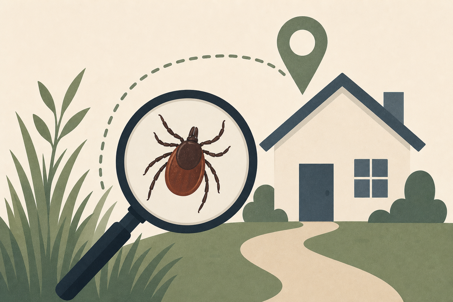 More tick bites are happening closer to home