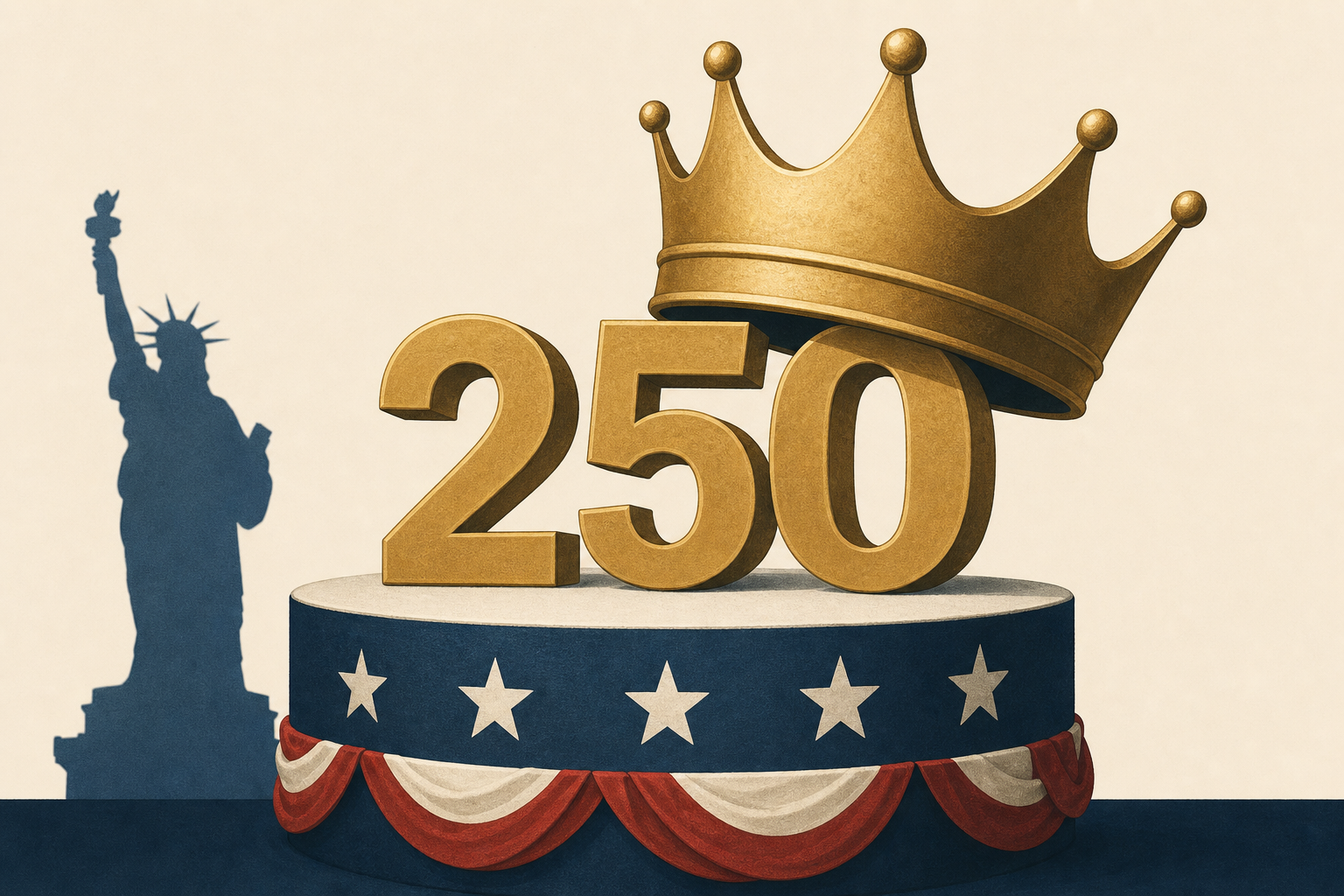 How Trump Made America's 250th Anniversary About Himself