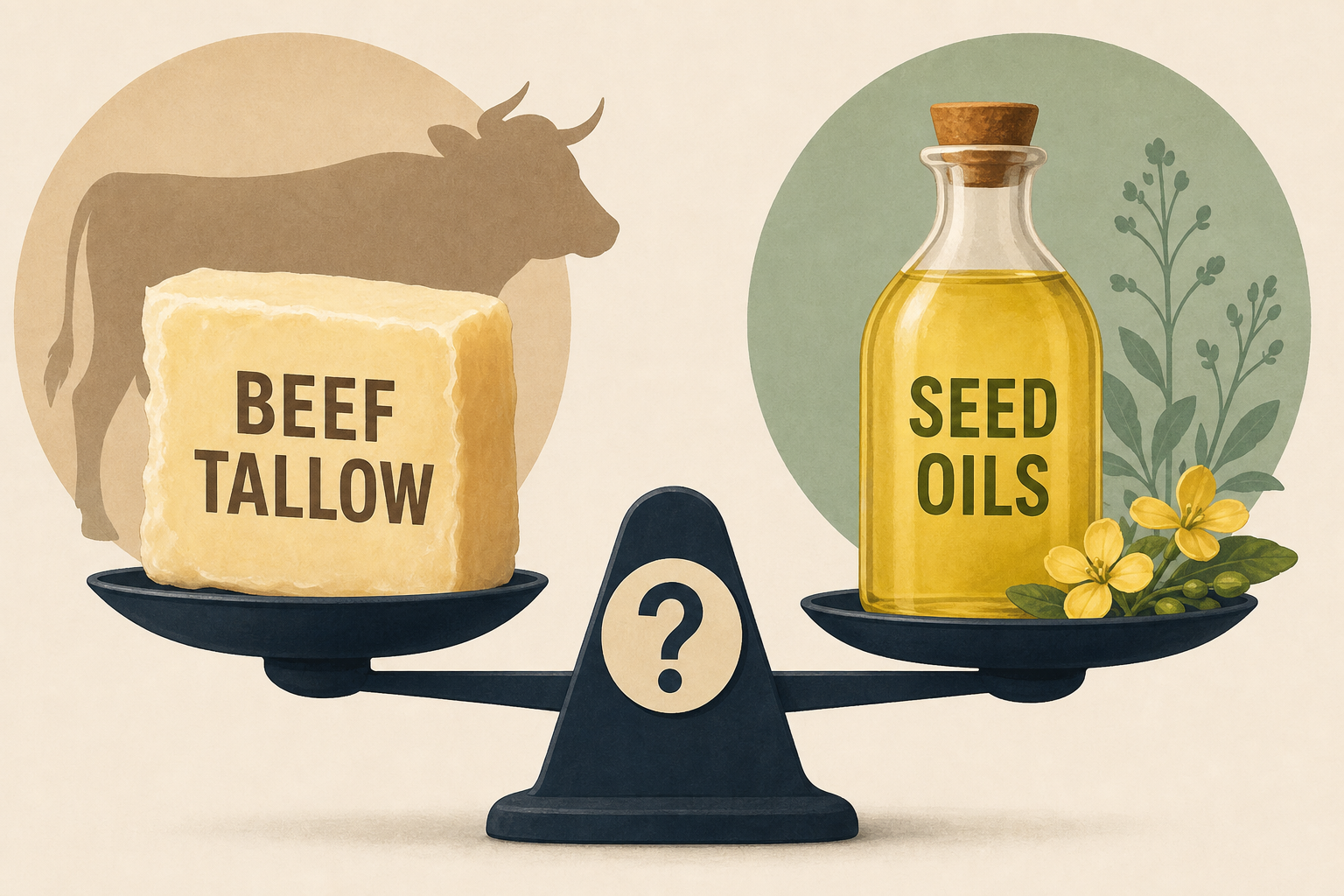 RFK Jr. has promoted beef tallow over seed oils. The animal fat may not be healthier