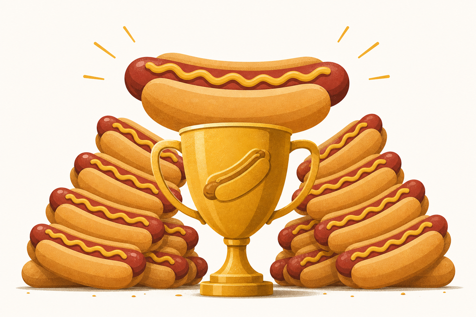 Joey Chestnut, Miki Sudo devour field to defend hot dog titles