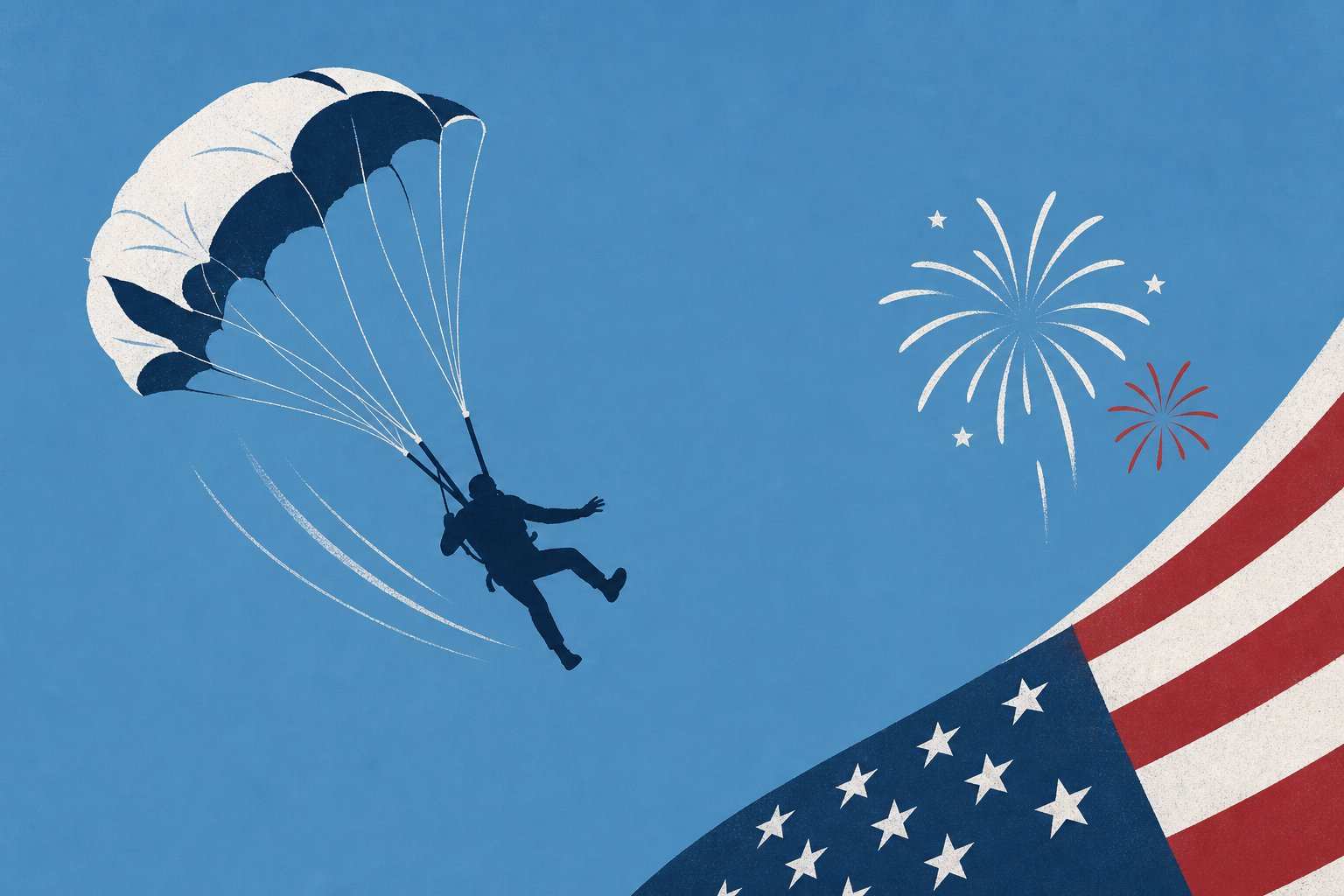 Cameras Capture Dramatic Skydiving Crash During July 4 Event