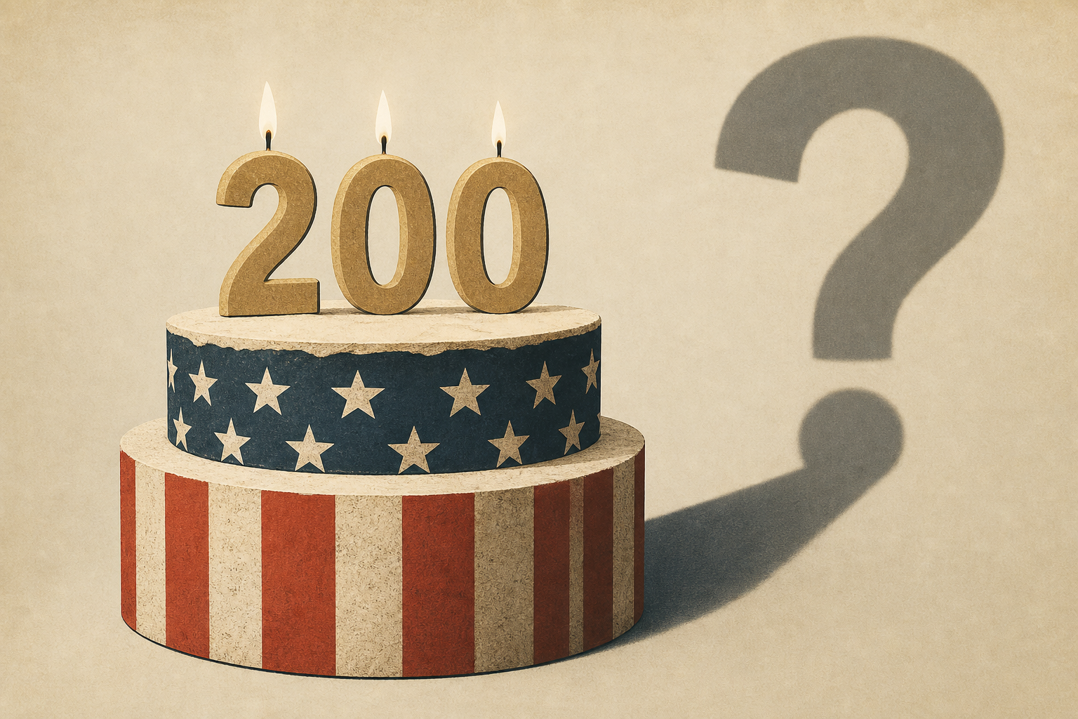The US celebrated the end of a ‘long national nightmare’ as it turned 200. What about now?