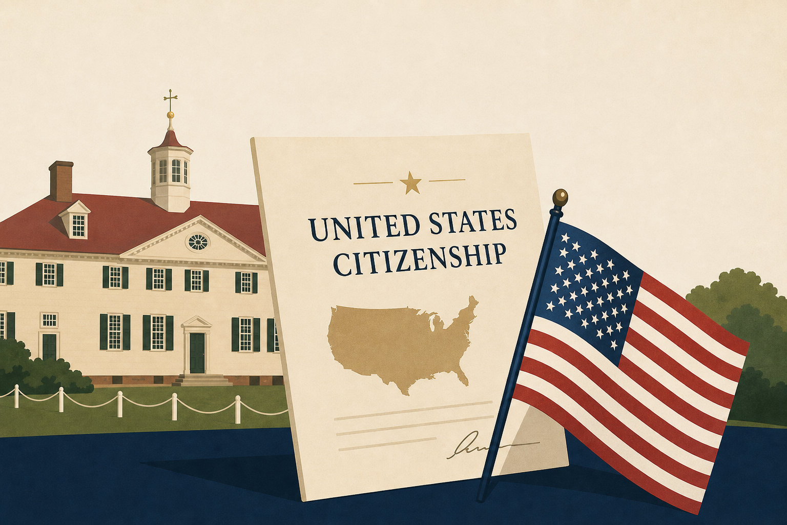 America 250: 150 people become US citizens at Mount Vernon