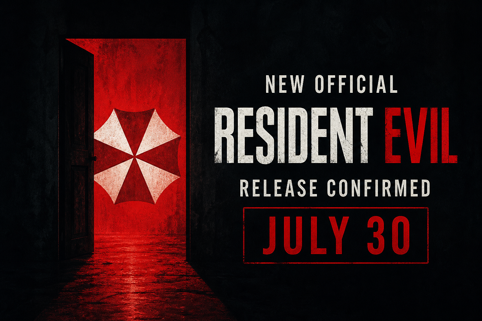 New Official Resident Evil Release Confirmed for July 30