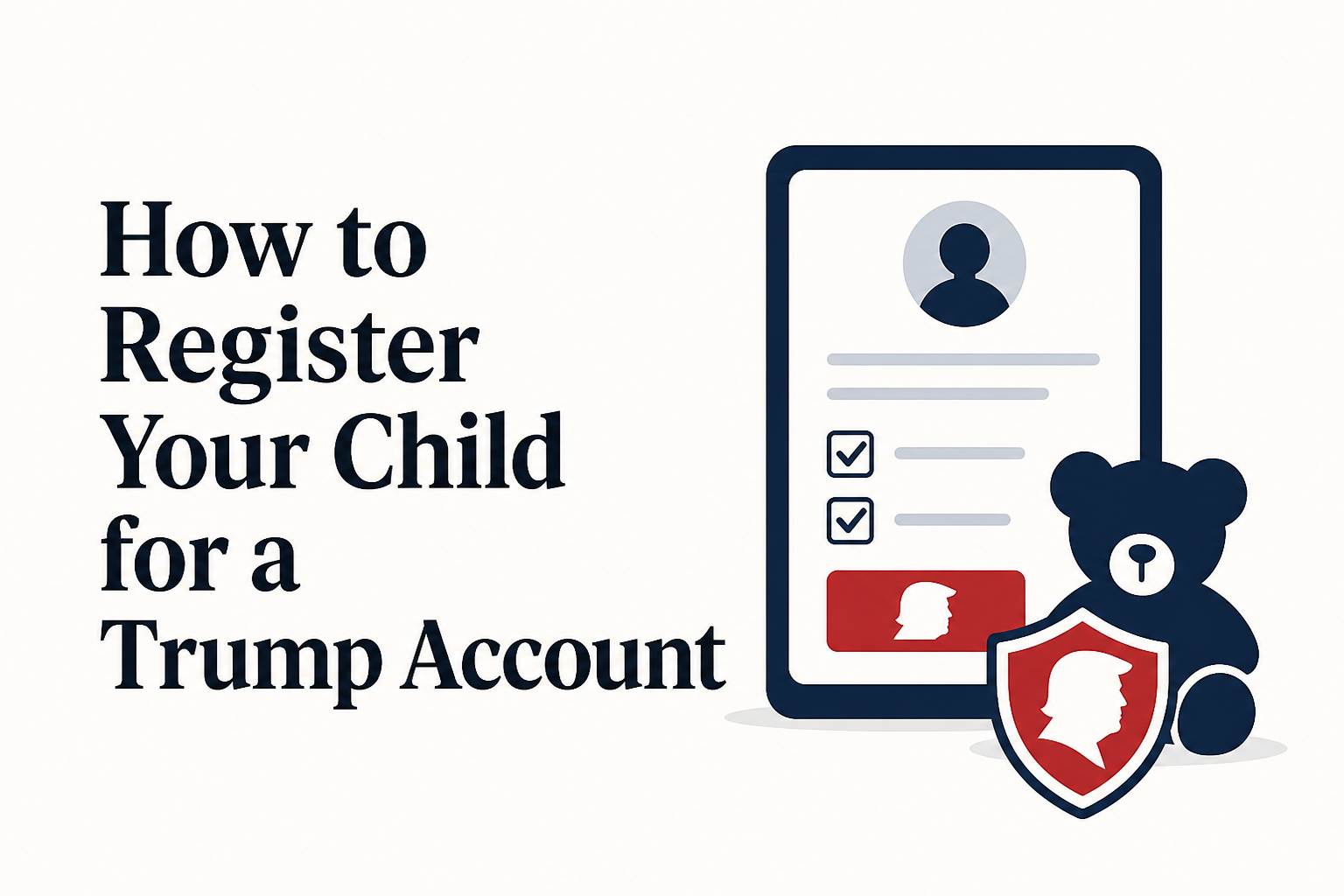 How to Register Your Child for a Trump Account