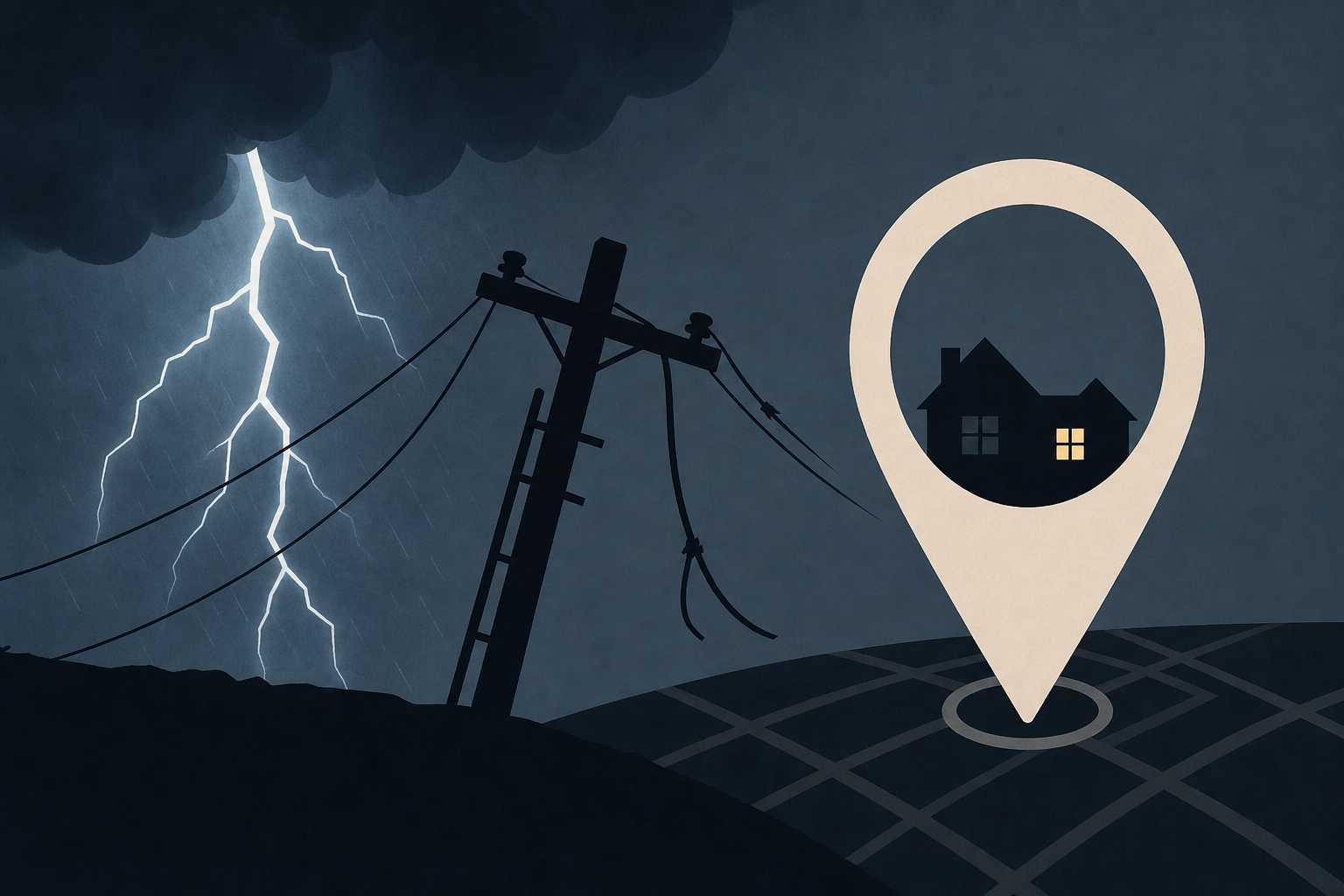 Strong storms leave thousands without power. See where