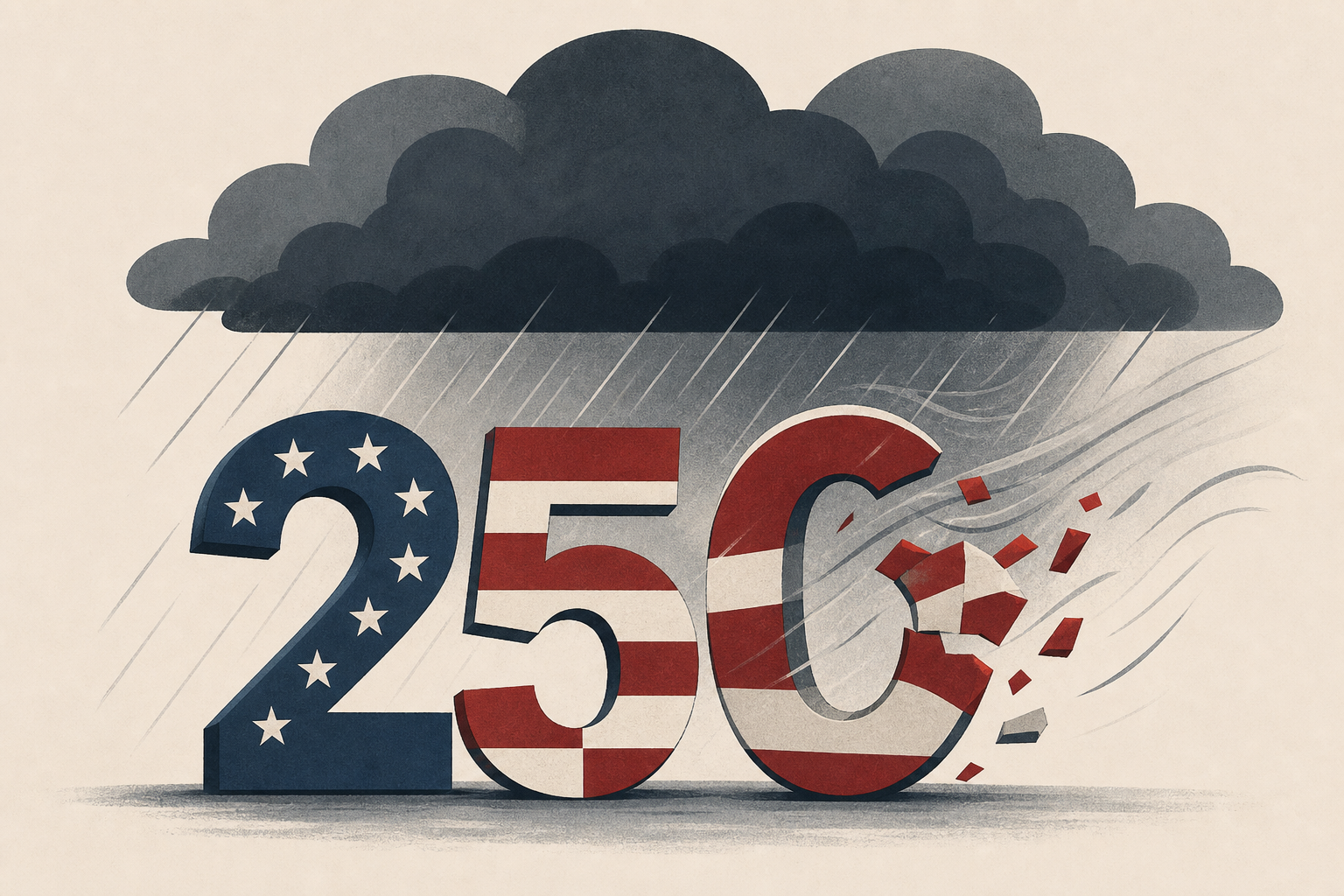 Severe weather disrupts US’s 250th celebrations