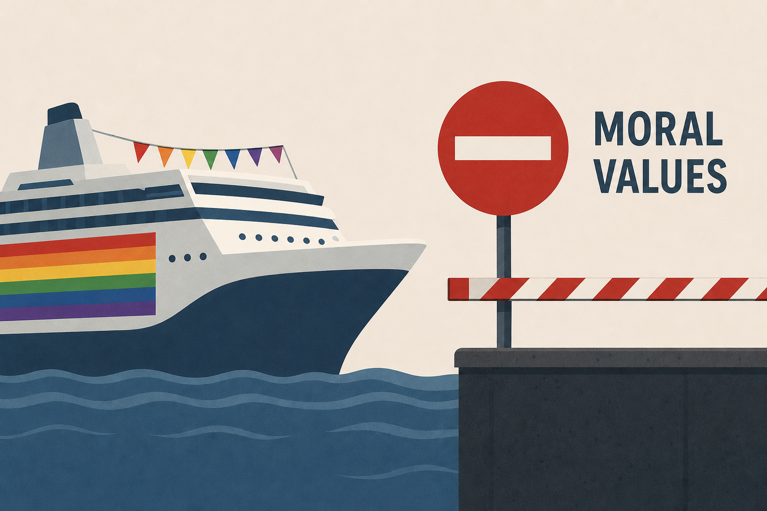Turkey bars American LGBTQ+ cruise from ports, citing 'moral values'