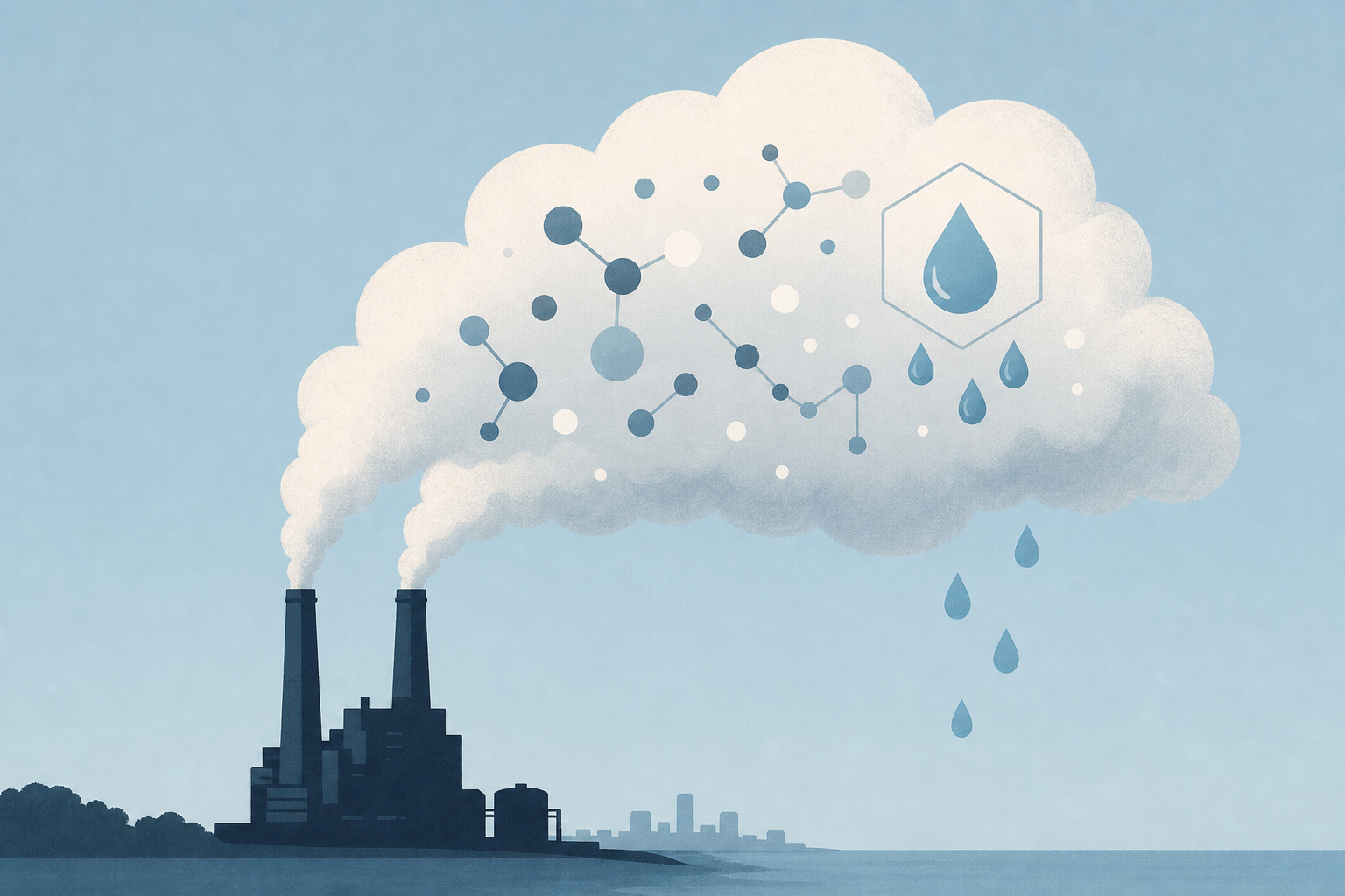 New study says one Houston power plant may be making the clouds