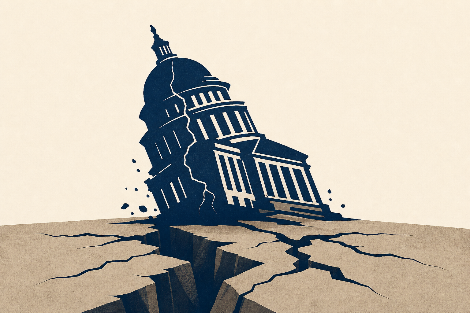 The earthquake is real as Trump's worst nightmare unfolds