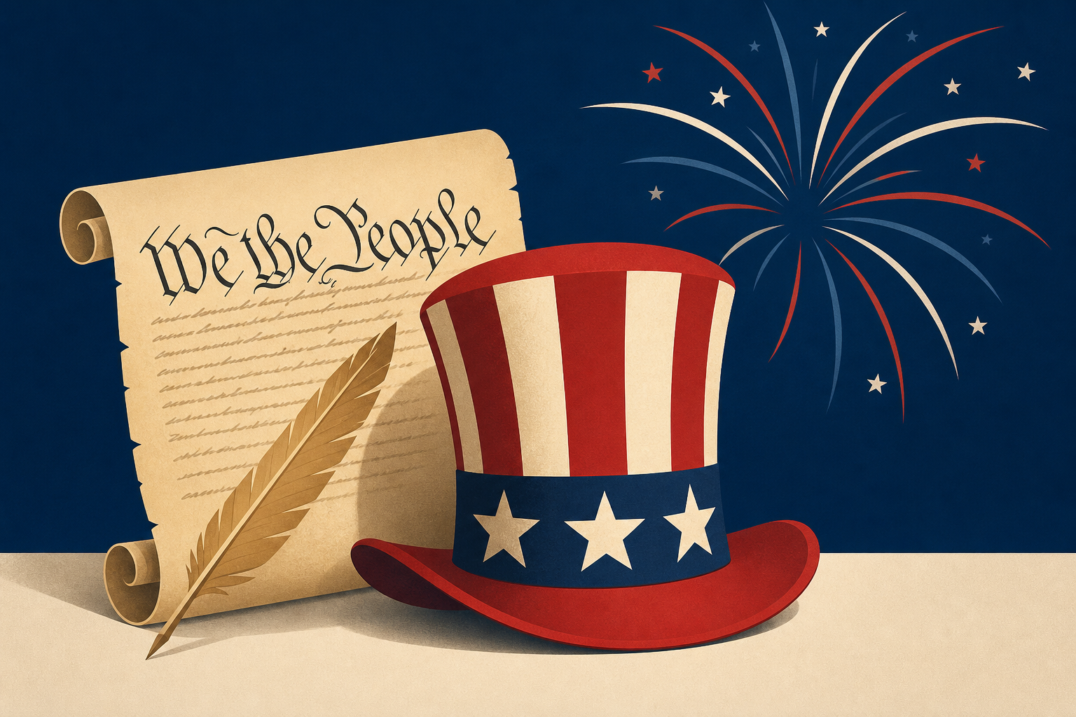 Trump celebrates 4th of July with praise for Founders and himself