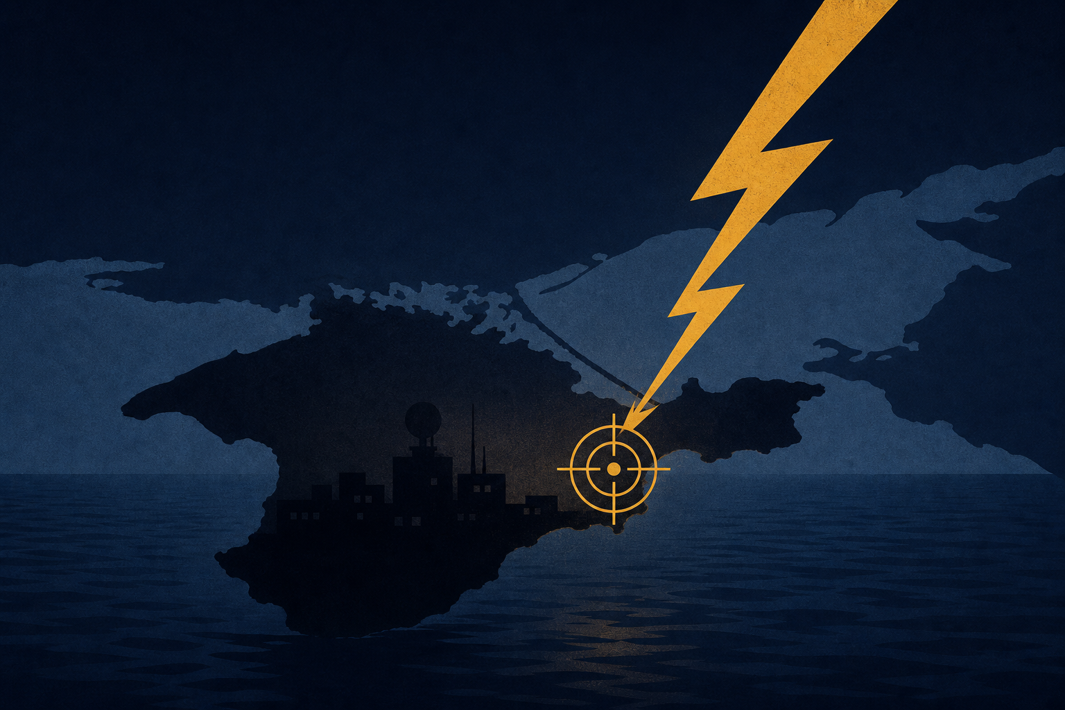 Blackouts in Crimea as Kyiv hits military targets across occupied Ukraine overnight