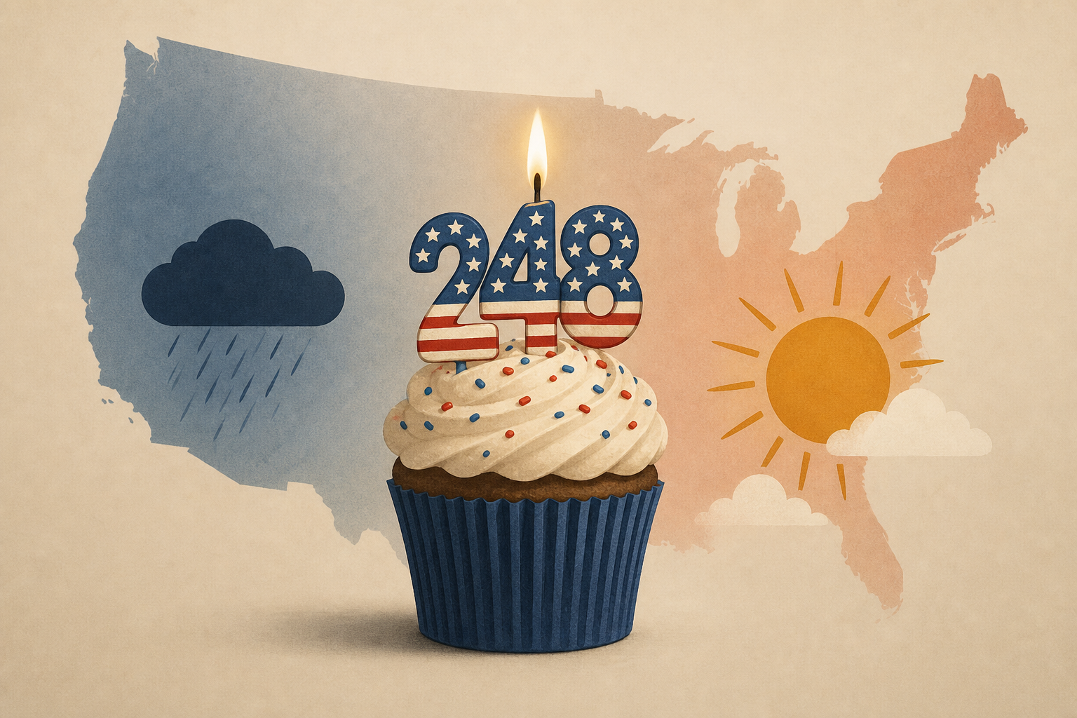 On America's big birthday, mixed emotions over legacy and future