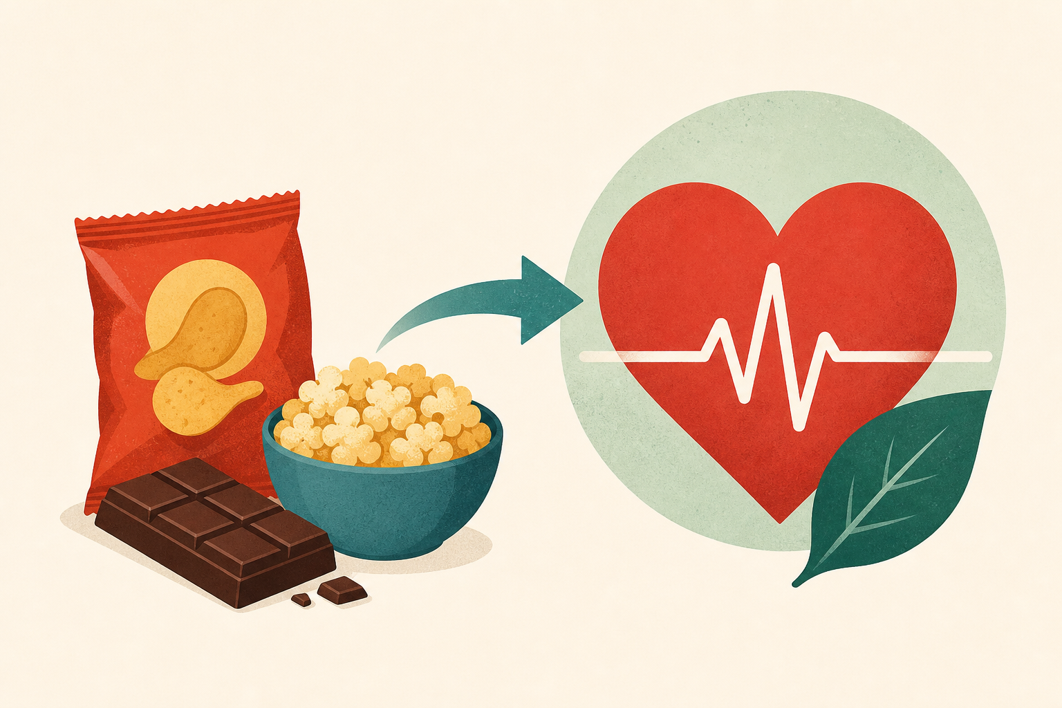 3 "Bad" Snacks That Actually Support Heart Health