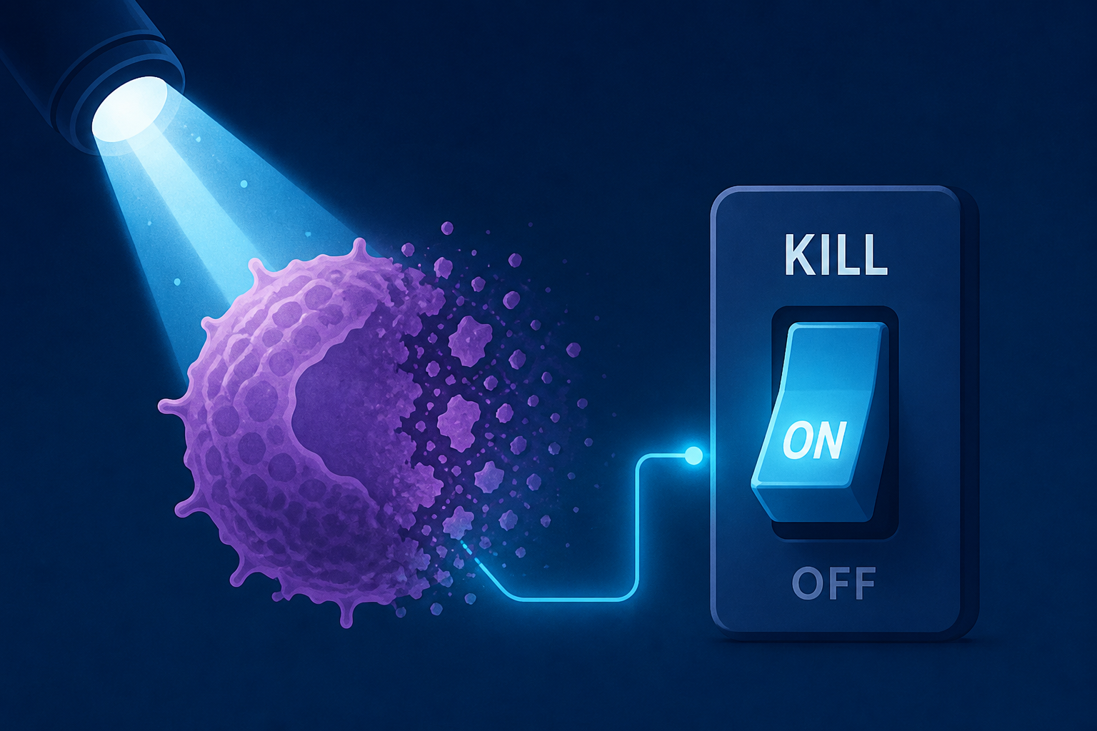 Scientists Built Cancer Kill Switch That Turns On With Flash of Light, Study Shows