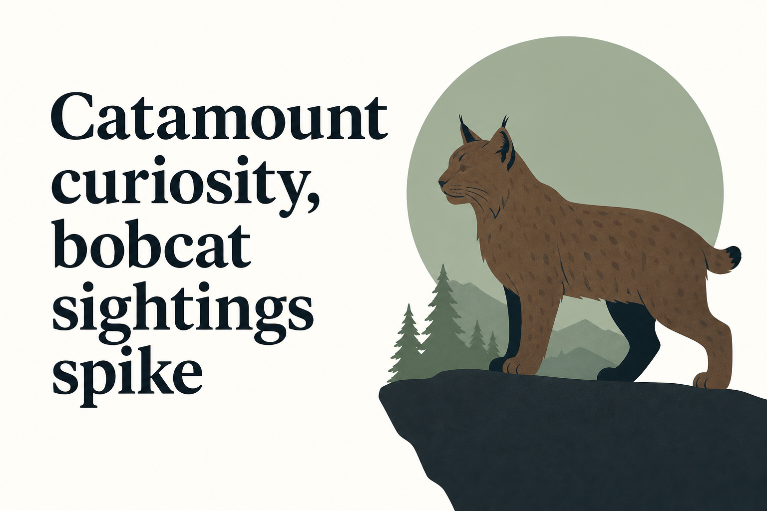 Catamount curiosity, bobcat sightings spike