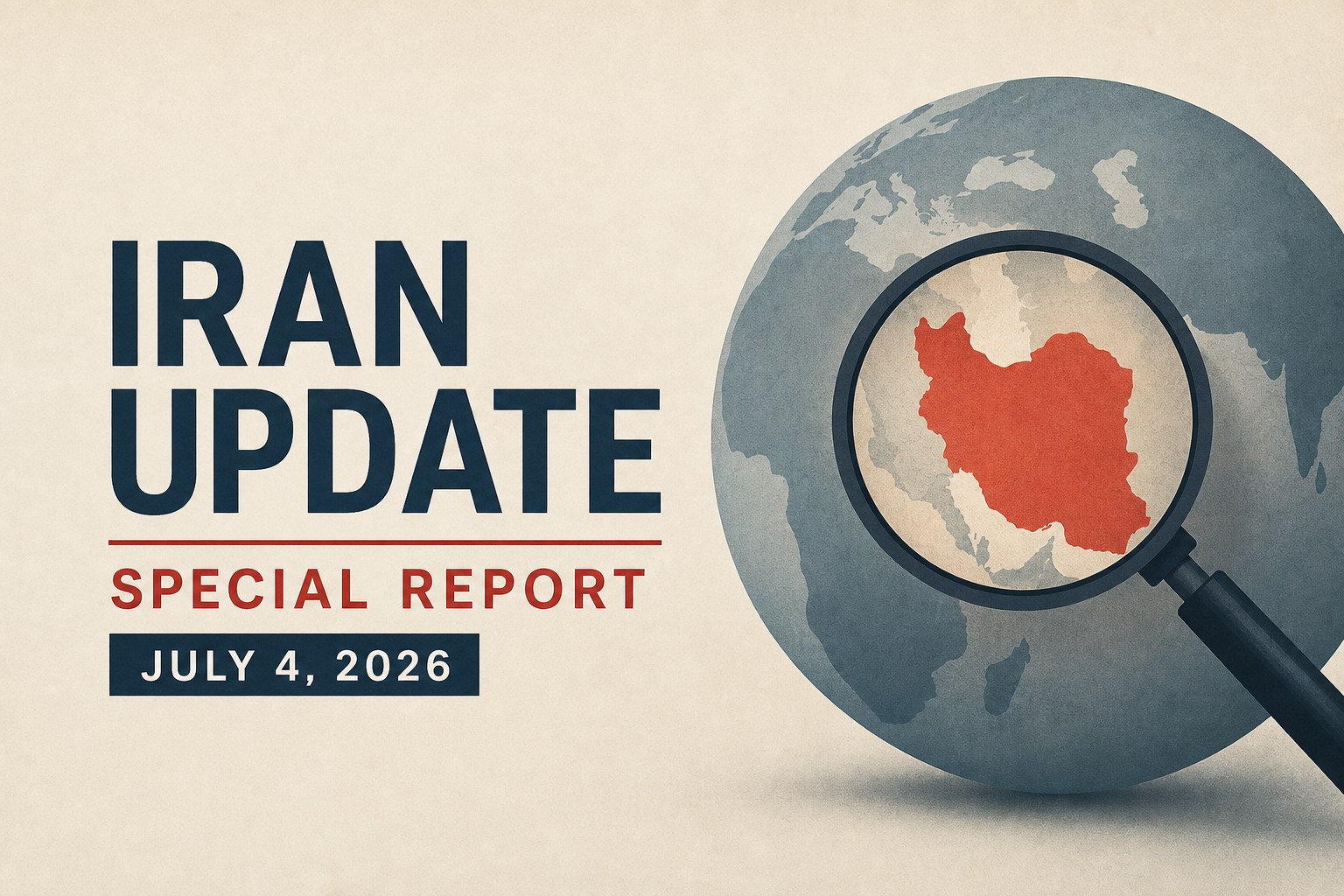 Iran Update Special Report, July 4, 2026