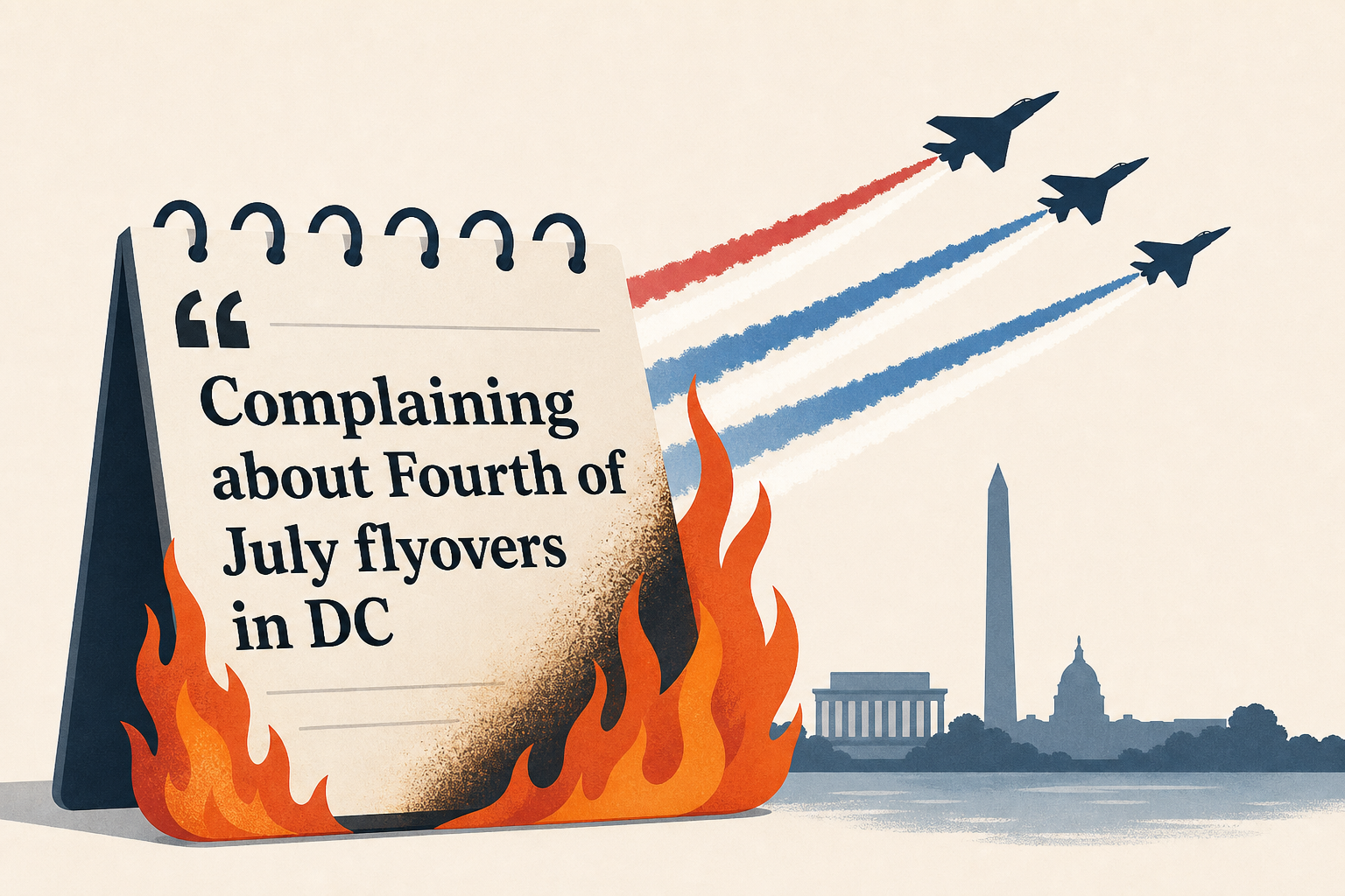 NY Times reporter roasted after complaining about Fourth of July flyovers in DC