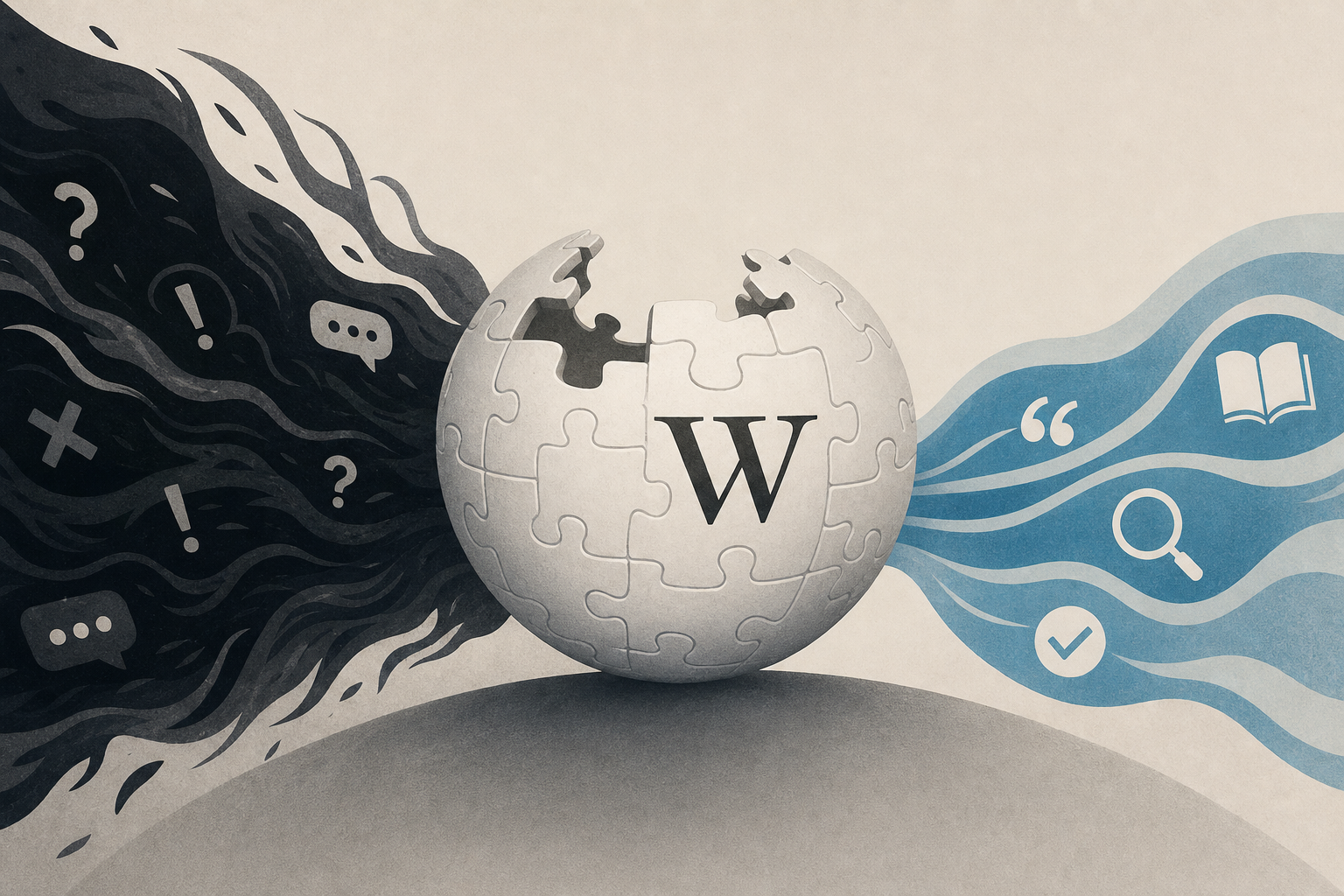 Wikipedia Is Battling for the Soul of the Internet