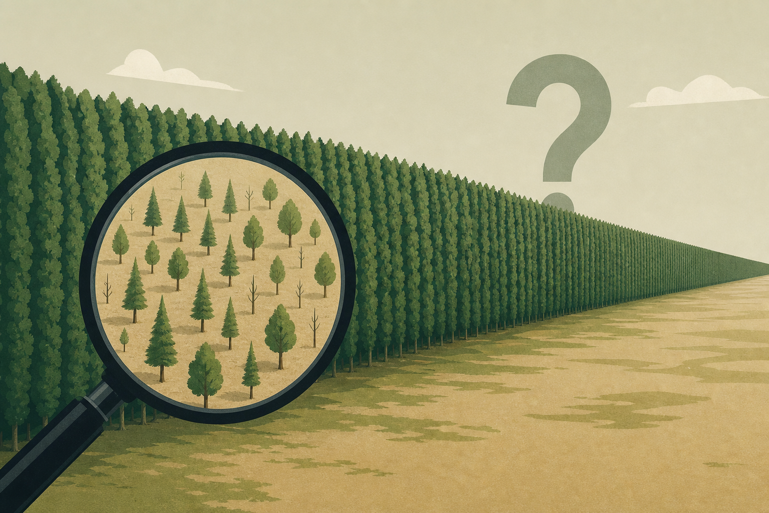 Something Weird Is Going on With the 66 Billion Trees China Planted in a Huge Wall