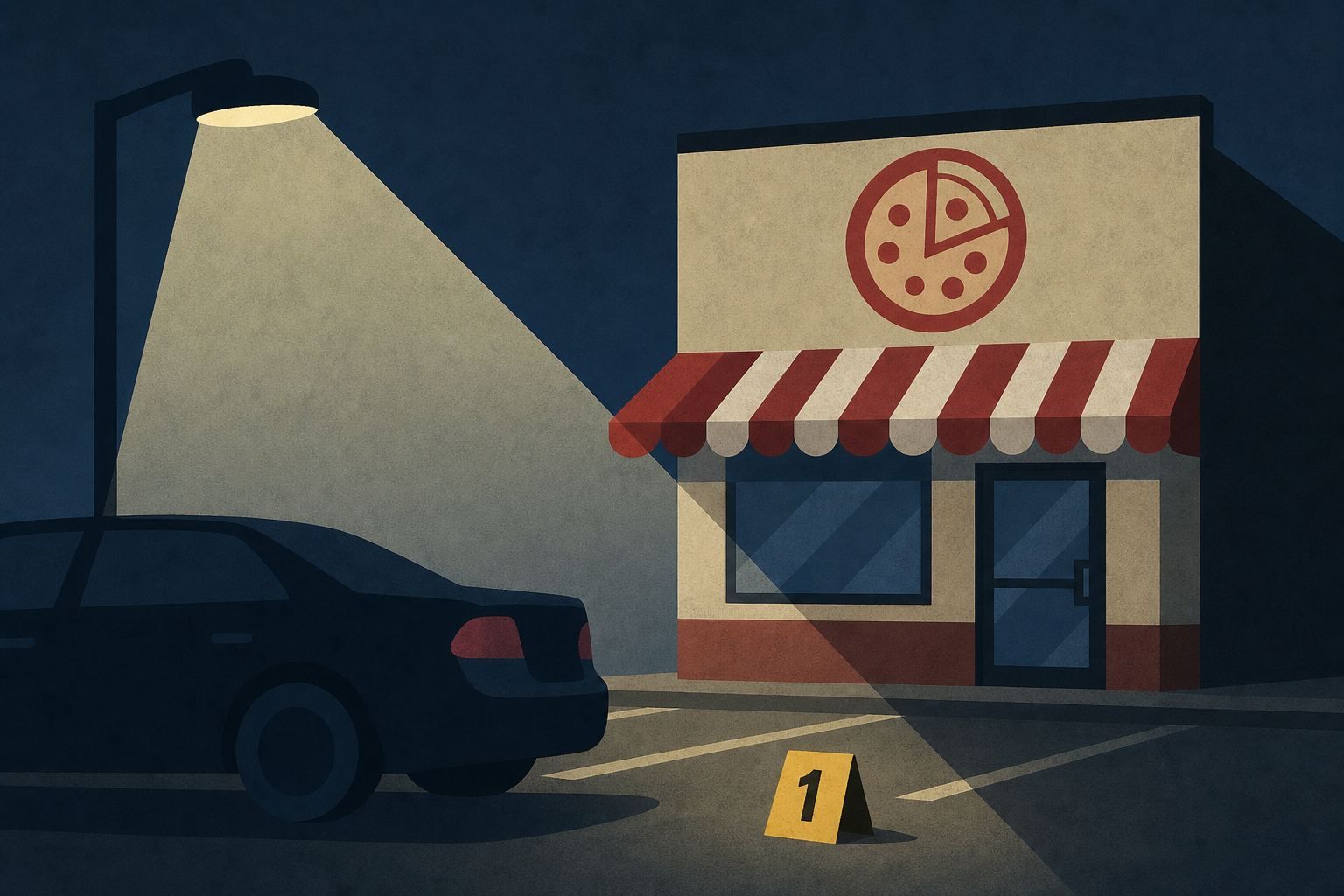 Woman shot in parking lot of pizza shop in Delaware