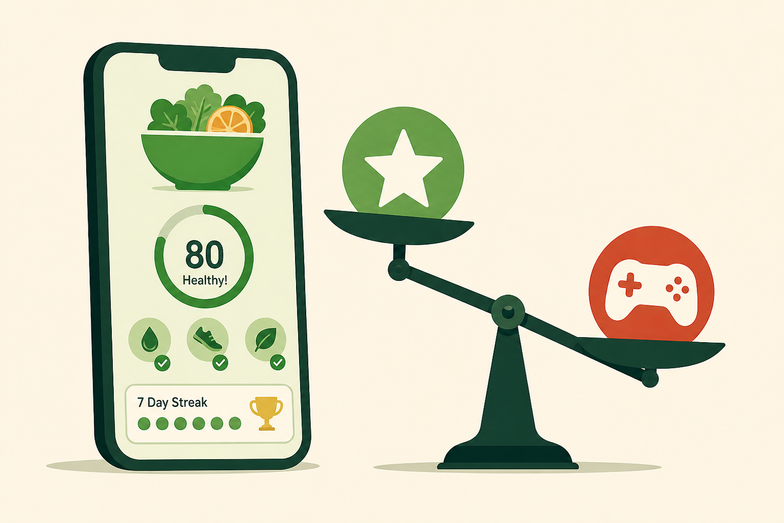 Nutrition apps can help build healthy habits. For some users, their gaming features carry risks