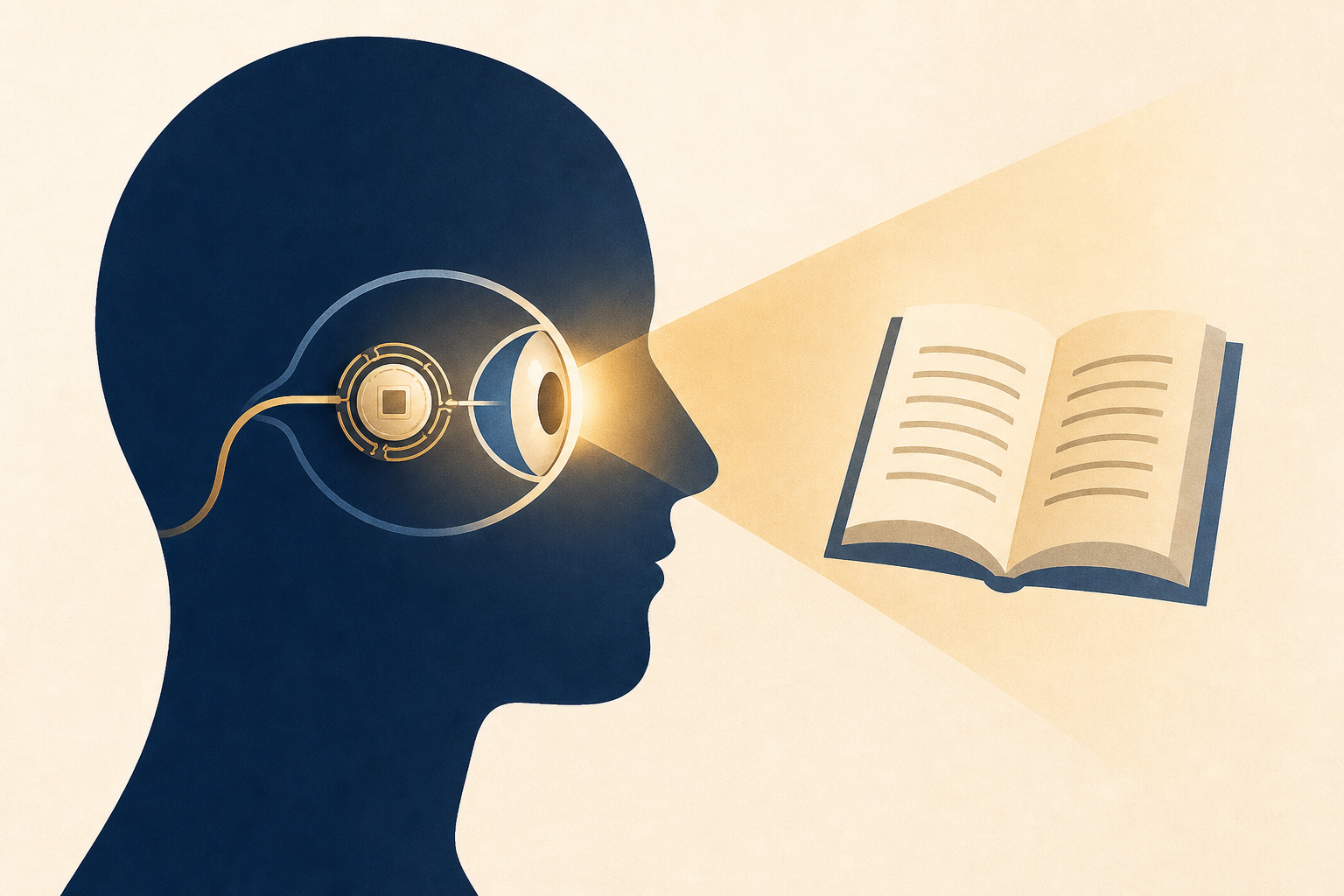 Stanford scientist's eye implant is helping blind people read again