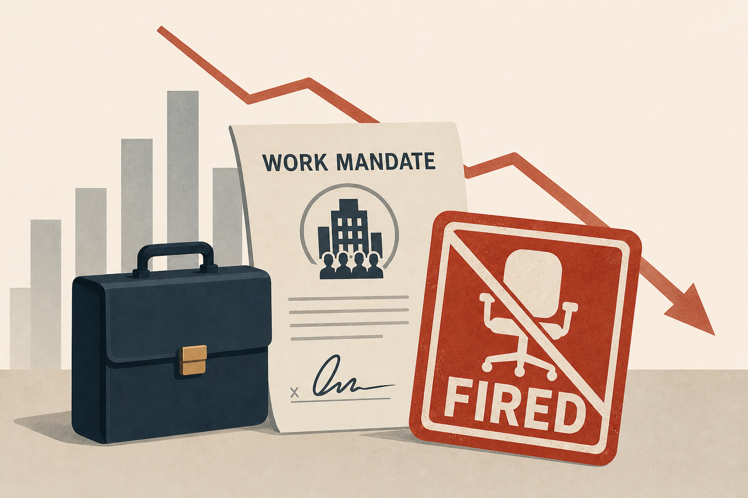 Investment firm cofounder sues after being fired for neglecting the in-person work mandate he signed