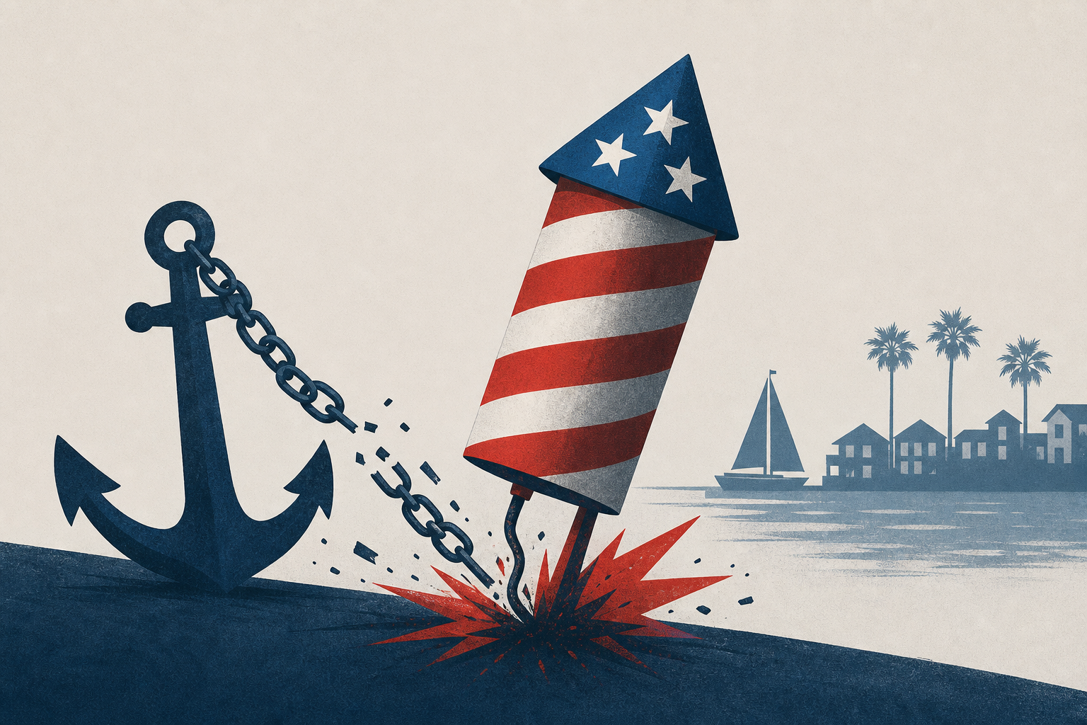 Newport Beach July celebration erupts into chaos, fights and arrests