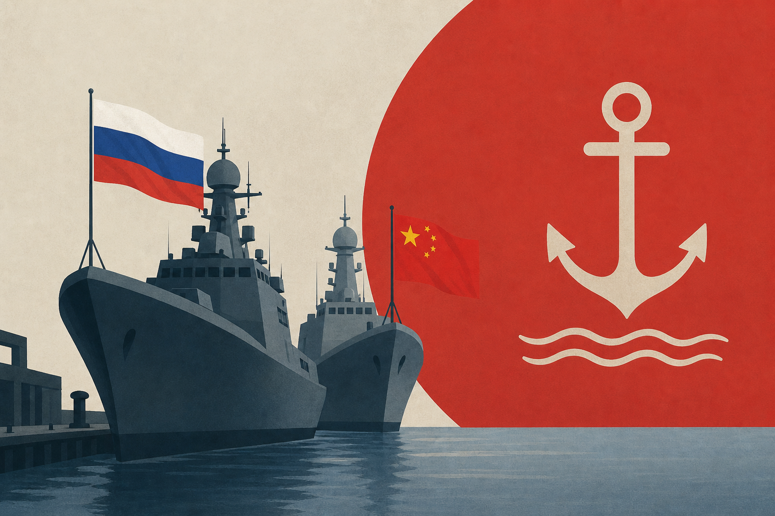 Russian warships dock in Chinese port ahead of Joint Sea exercises