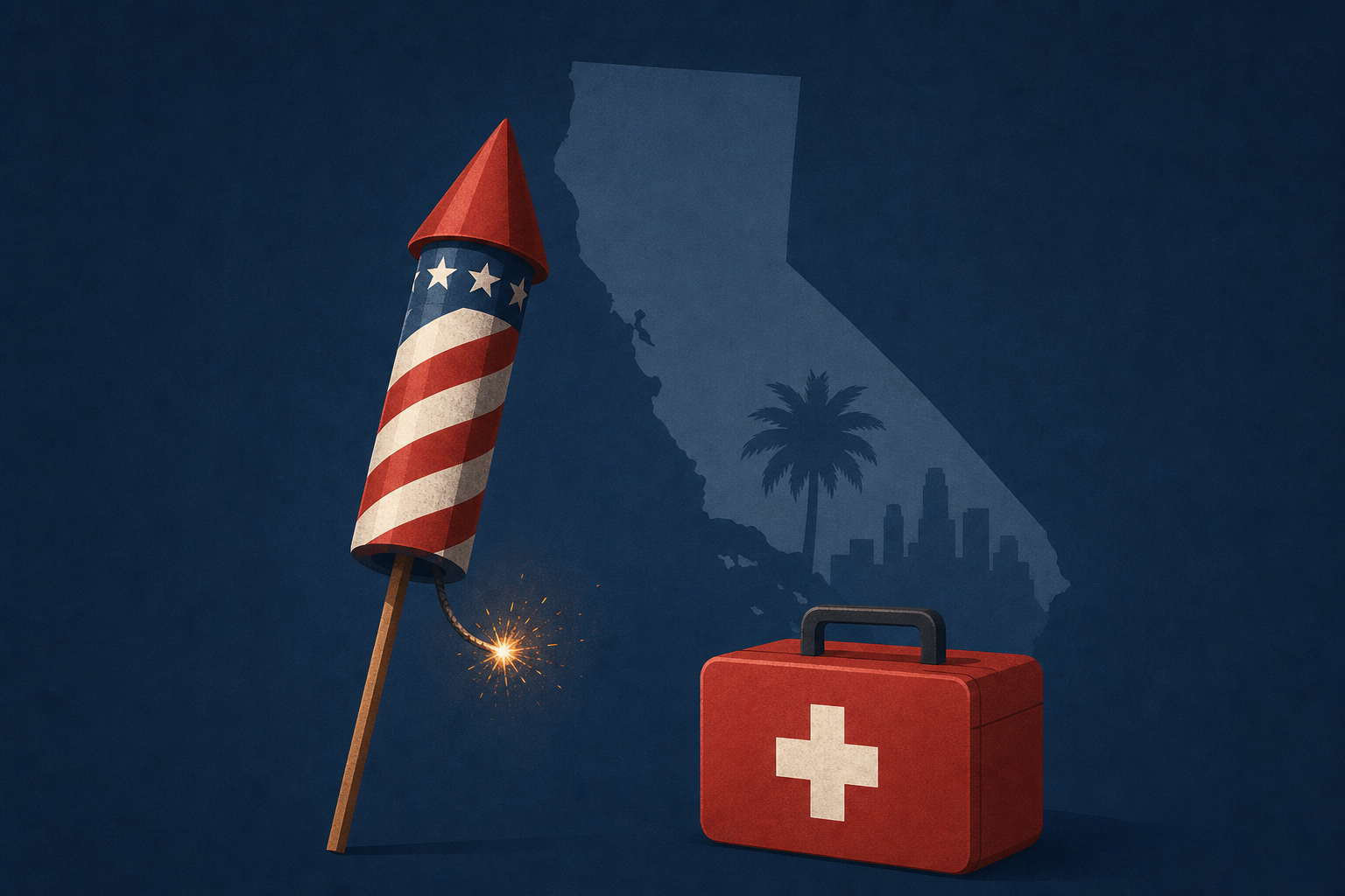Woman dies, several injured in SoCal Fourth of July fireworks incidents