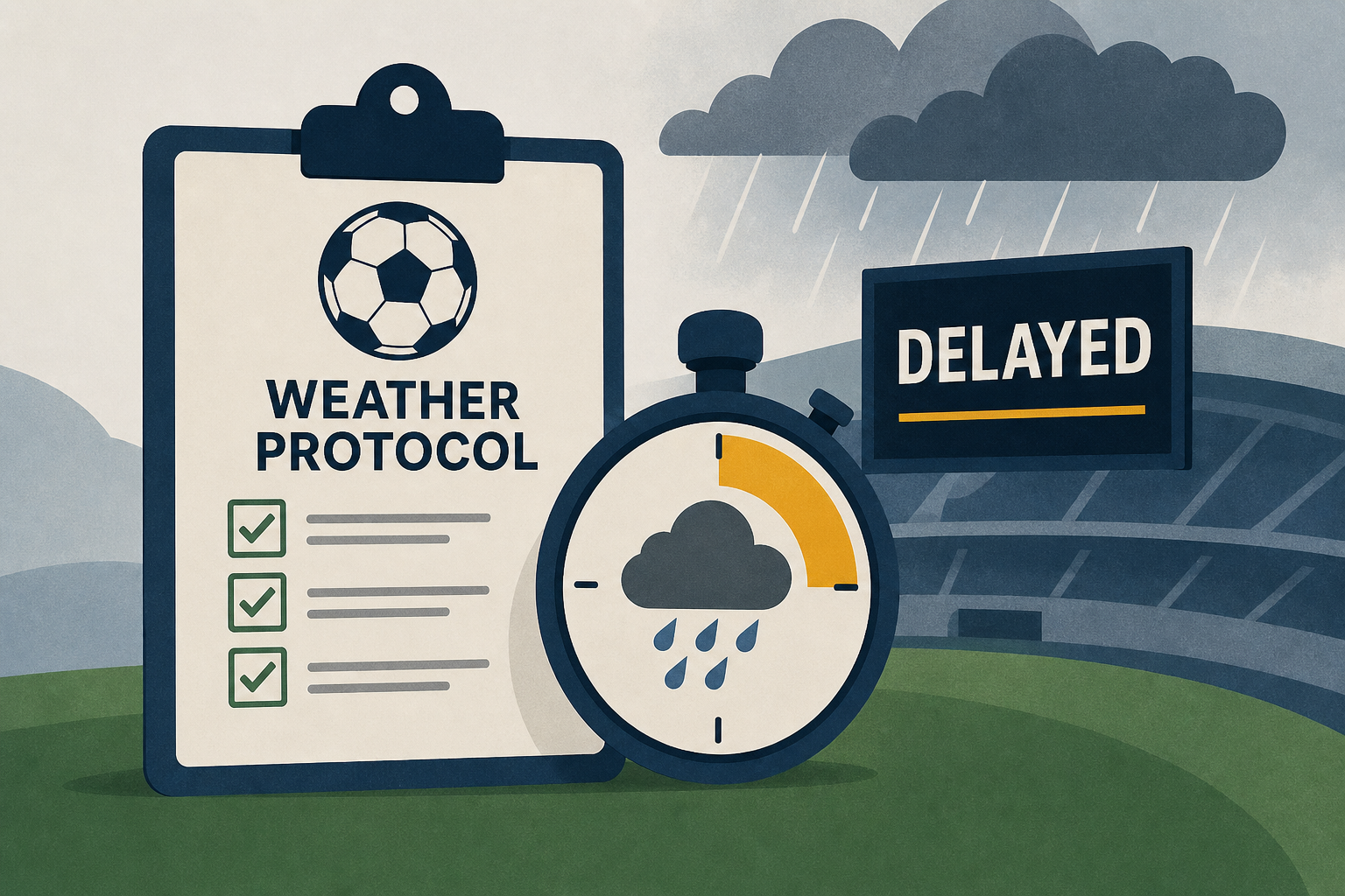 What is Fifa’s weather protocol for World Cup 2026 after Mexico v England delayed?