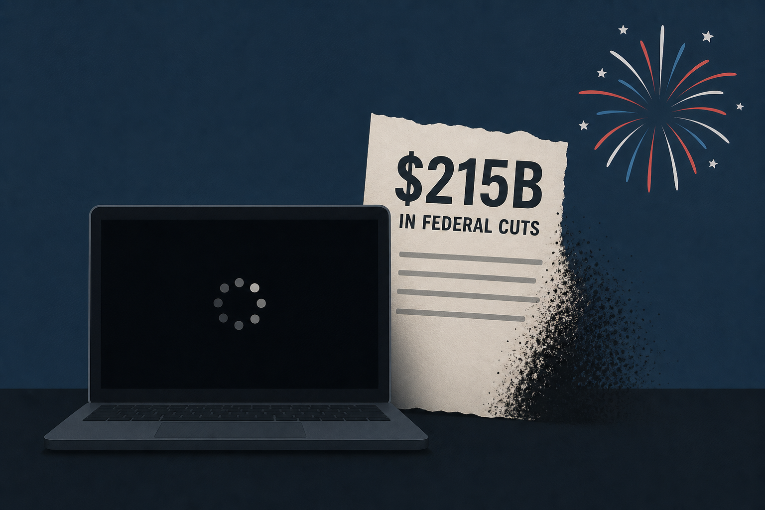DOGE website goes dark on July 4 after claiming $215B in federal cuts