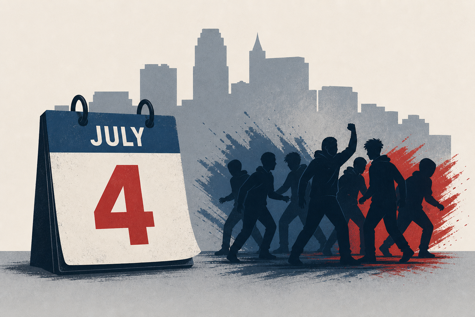 Thousands of teens fight in Raleigh: 9 hurt, dozens arrested after massive July 4 'teen takeovers'
