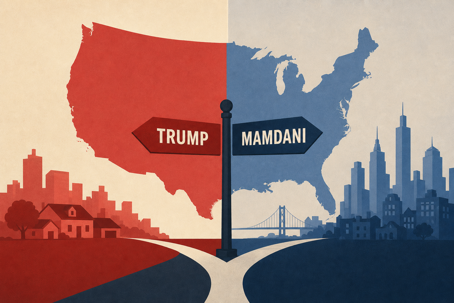 Two Nations, Under Trump and Mamdani