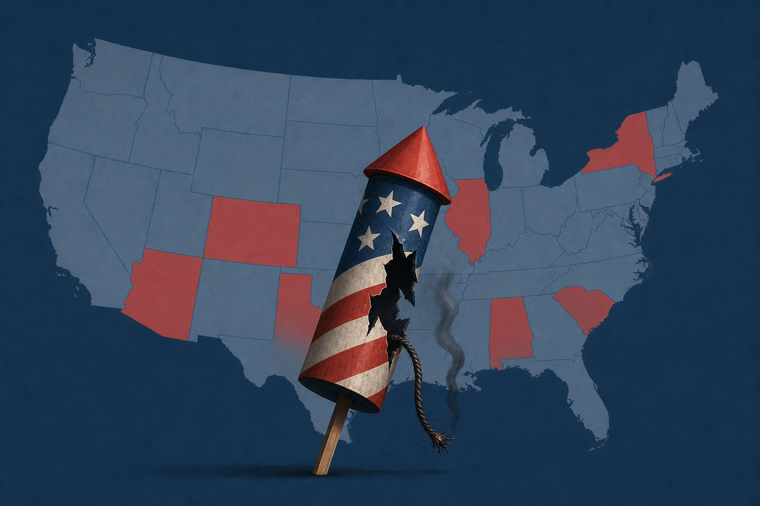 Shootings in Nine States Mar Fourth of July Celebrations