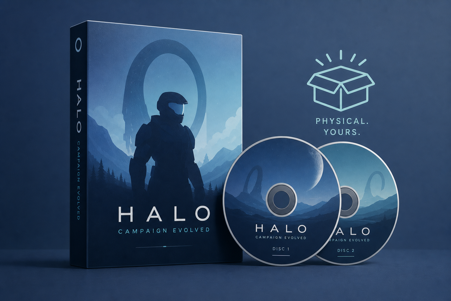 Halo: Campaign Evolved’s boxed version will come with physical discs so that players can ‘have tangible items to add to your collection’